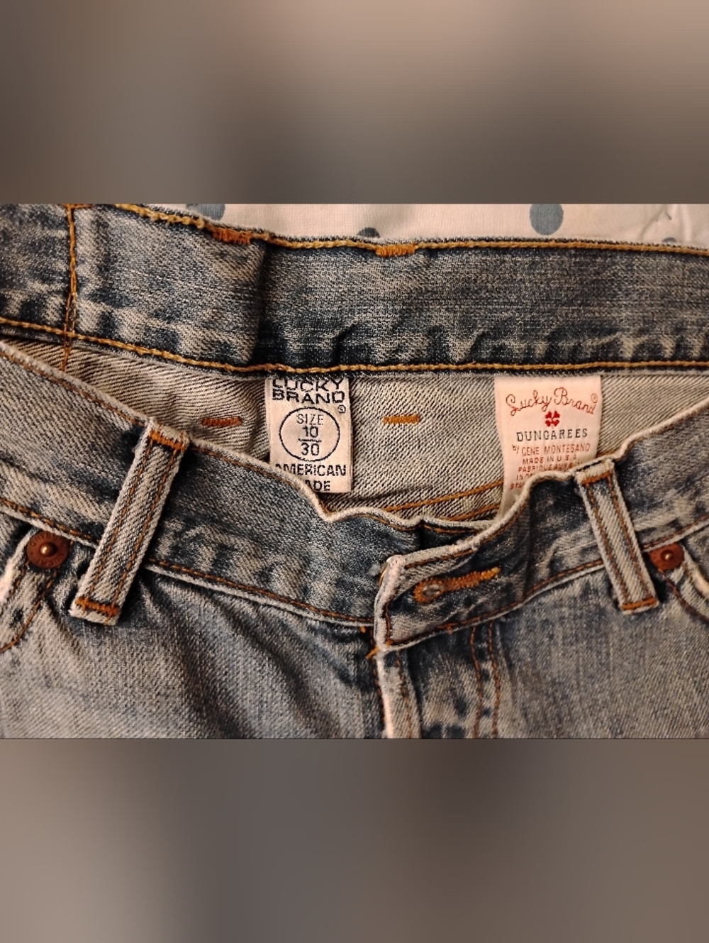 Original Dungaree Lucky Brand Jeans. Too Cool.     Size 10-30